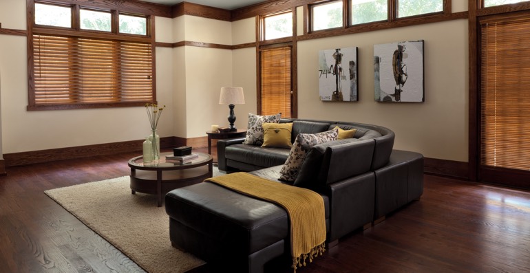 Orlando hardwood floor and blinds